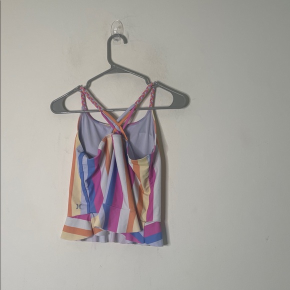 Hurley Colorful Striped Kids Bikini Top - Picture 4 of 5